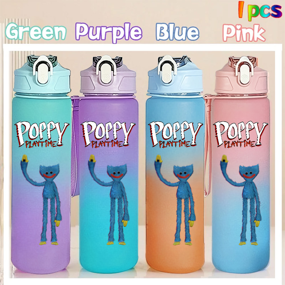 750ml Poppy Playtime Straw Bot – обзор и цена Outdoor Camping Water Tank