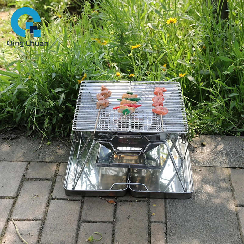 Camping Grill Charcoal Stove F – обзор и цена Outdoor Camping Grill