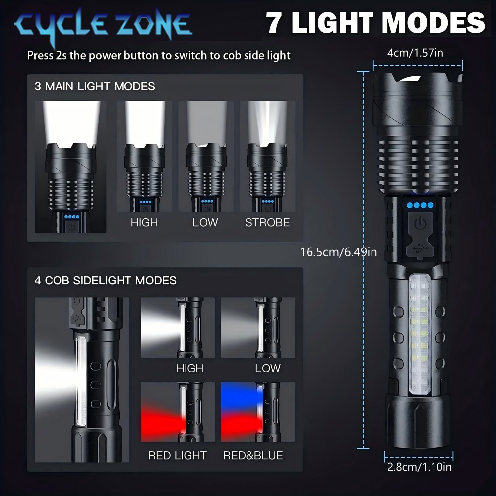 XHP50 Flashlight Zoomable Flas – обзор и цена Outdoor Camping Zone