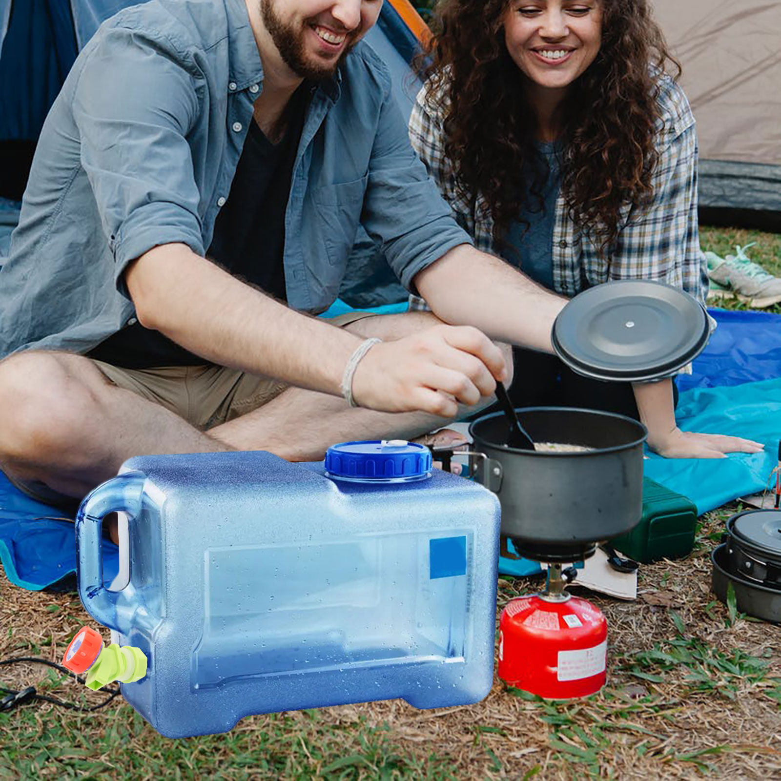 Plastic Water Tank Spigot for  – обзор и цена Outdoor Camping Water Tank