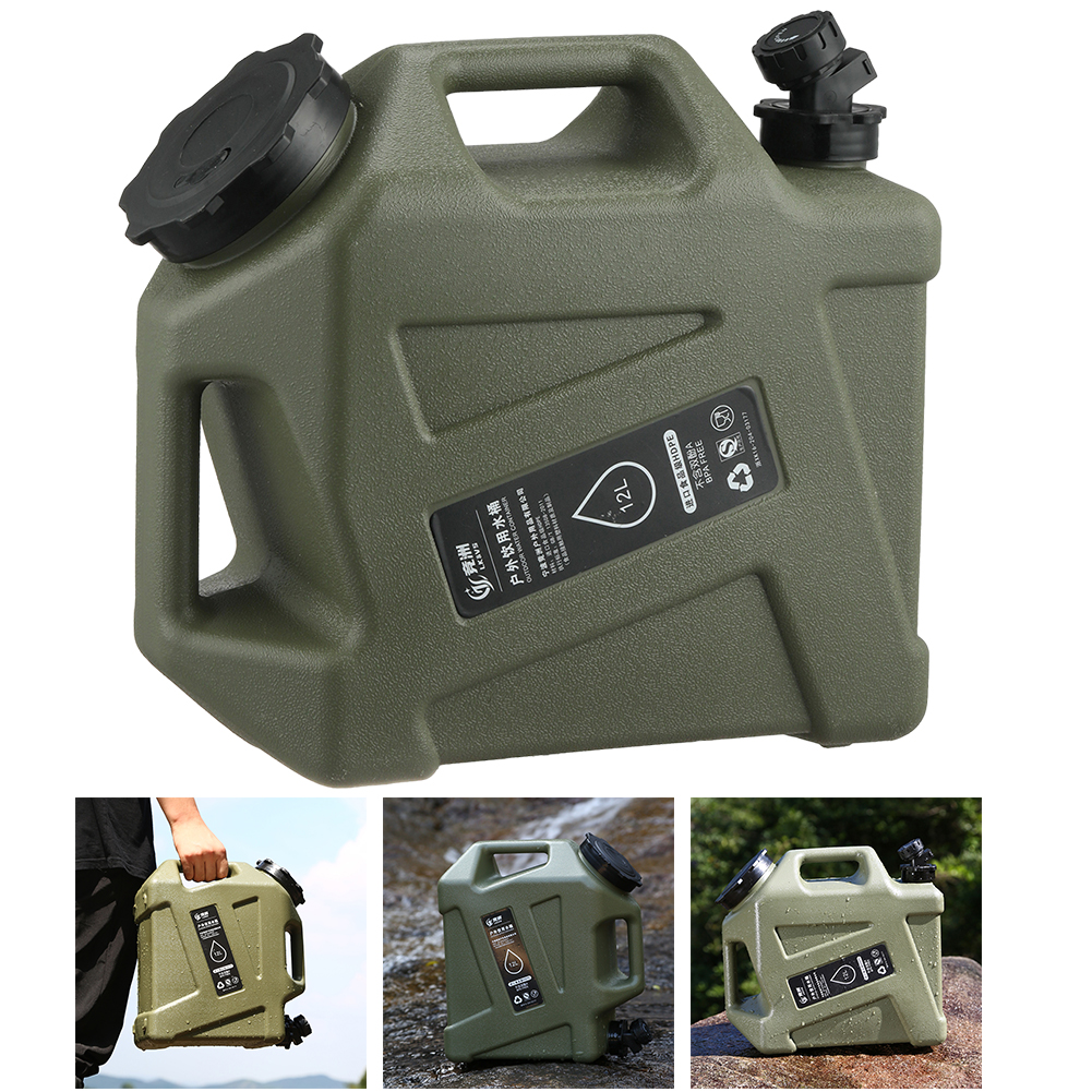 10/11/12L Water Bucket Large C – обзор и цена Outdoor Camping Water Tank