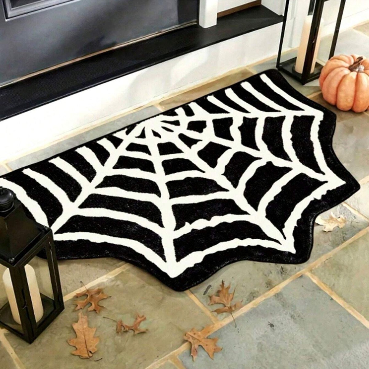 Black Halloween Bat Rug Non Sl – обзор и цена Outdoor Camping Kitchen Setup