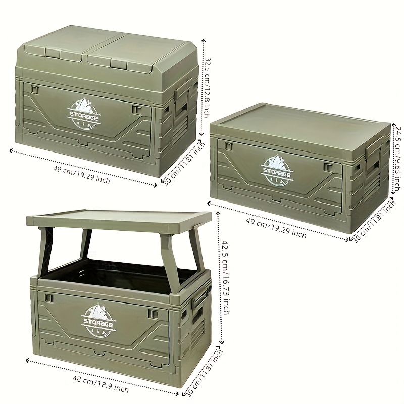 Camping Storage Box with Foldi – обзор и цена Outdoor Camping Table