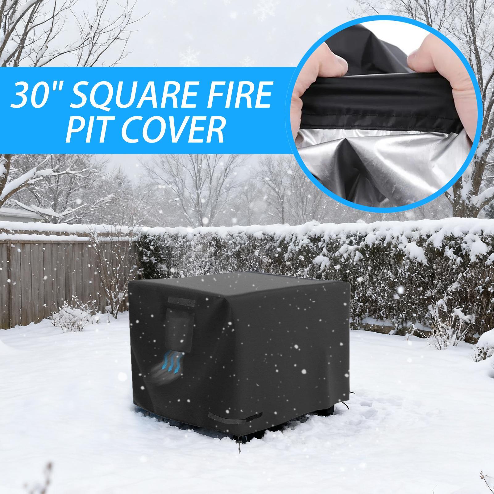 Fire Pit Cover Square 30 Inch  – обзор и цена Outdoor Camping Table