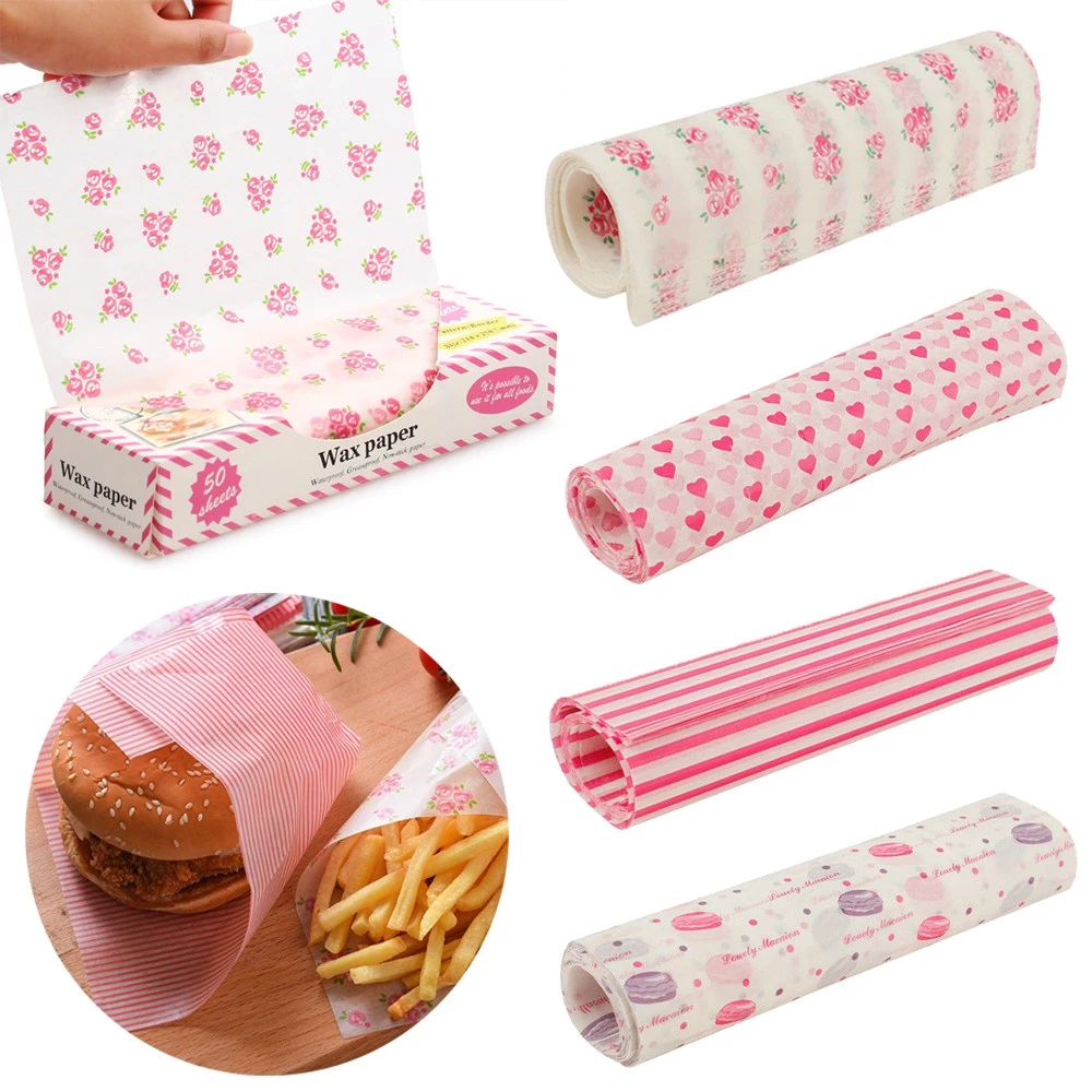 50pcs Food Grade Wax Paper Cam – обзор и цена Outdoor Camping Food