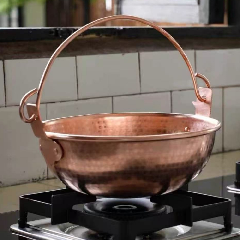 Vintage Copper Hanging Pot,Out – обзор и цена Outdoor Camping Utensils