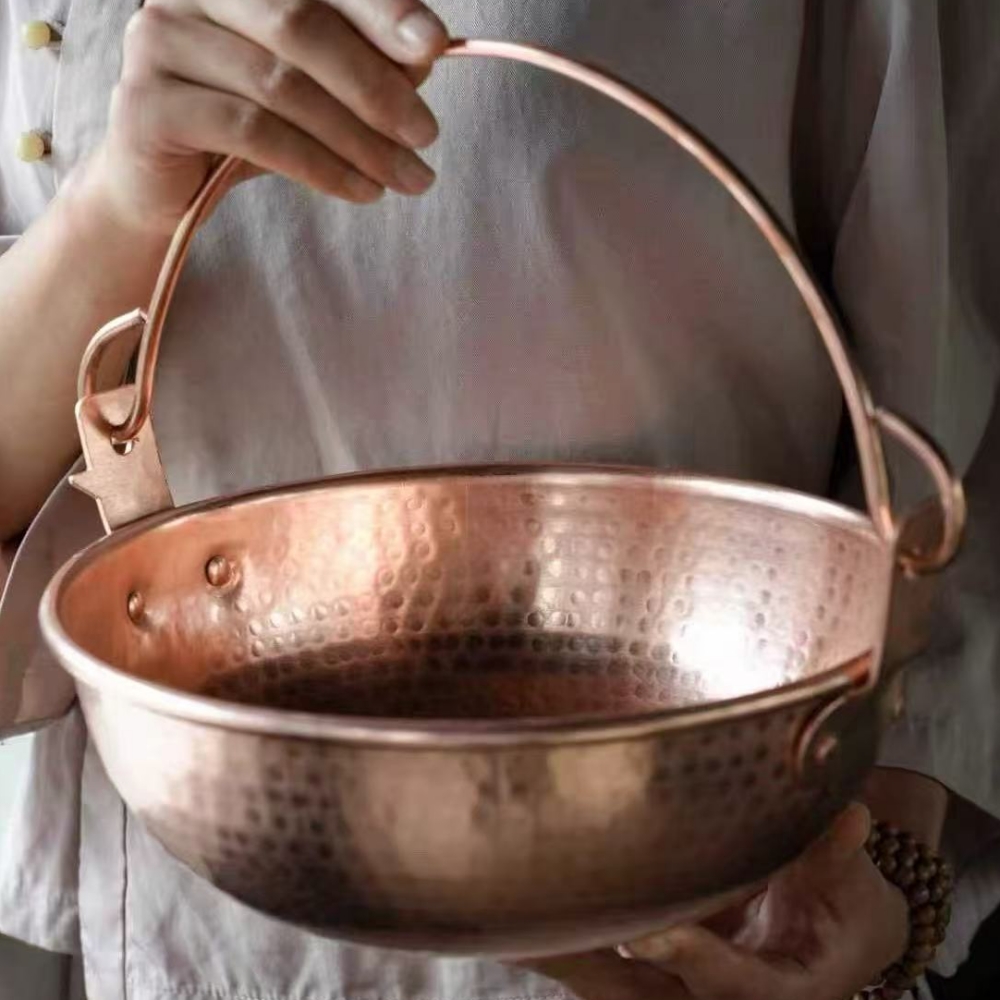 Vintage Copper Hanging Pot,Out – обзор и цена Outdoor Camping Utensils