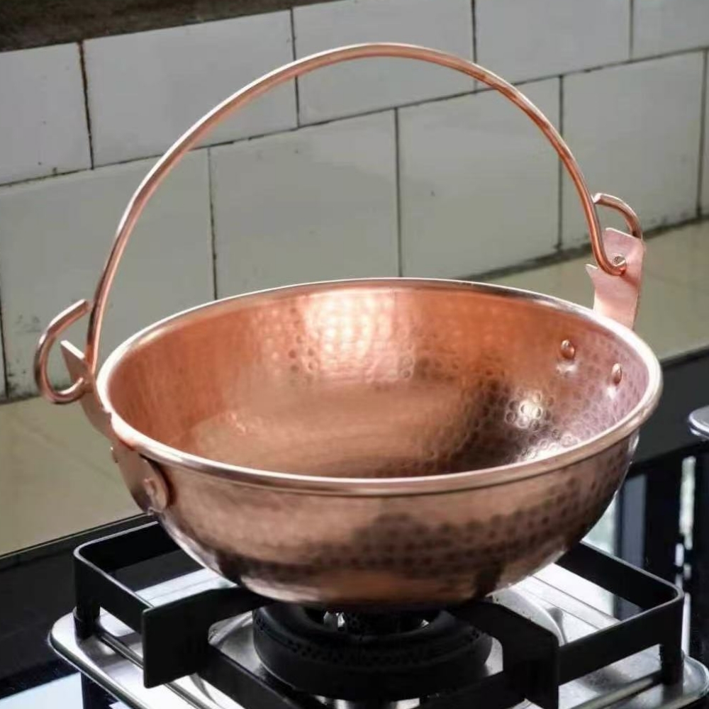 Vintage Copper Hanging Pot,Out – обзор и цена Outdoor Camping Utensils
