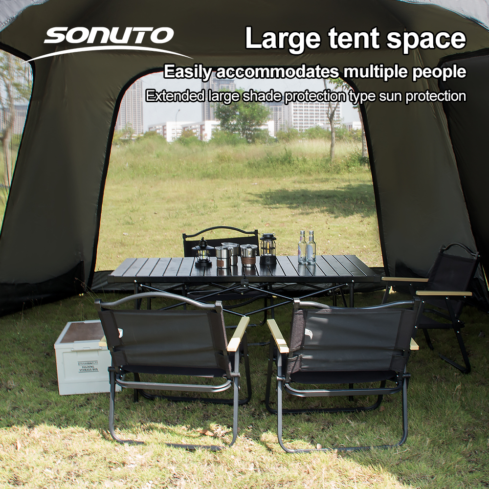 Sonuto Octagonal Instant Cabin – обзор и цена Outdoor Camping Automatic Quick Opening Tent