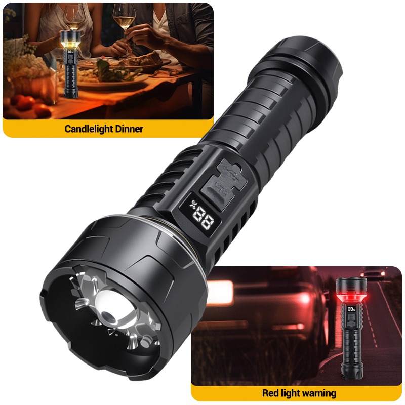 COB LED Flashlight Rechargeabl – обзор и цена Outdoor Camping Lampe