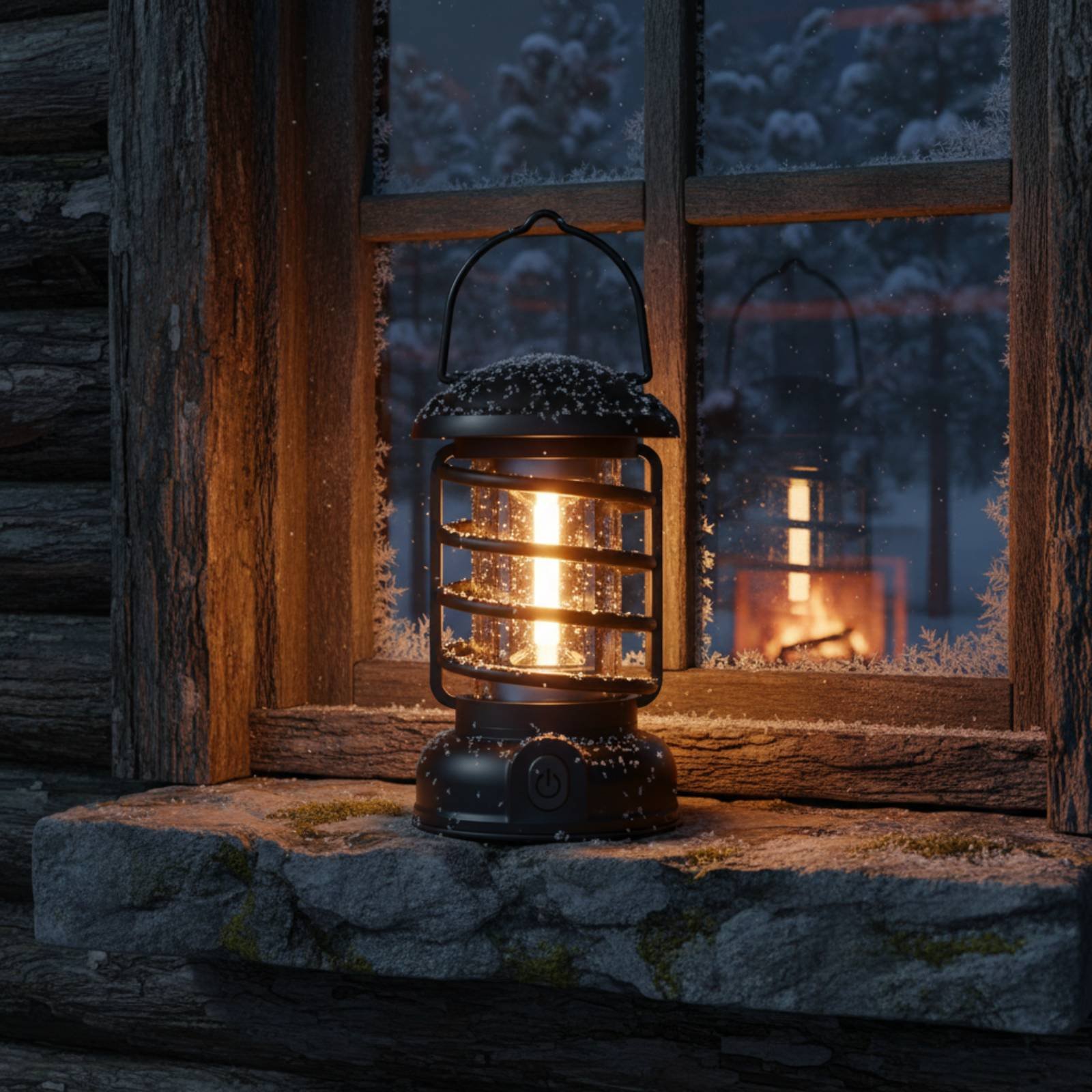 Retro Camping Lantern Two-Way  – обзор и цена Outdoor Camping Lampe