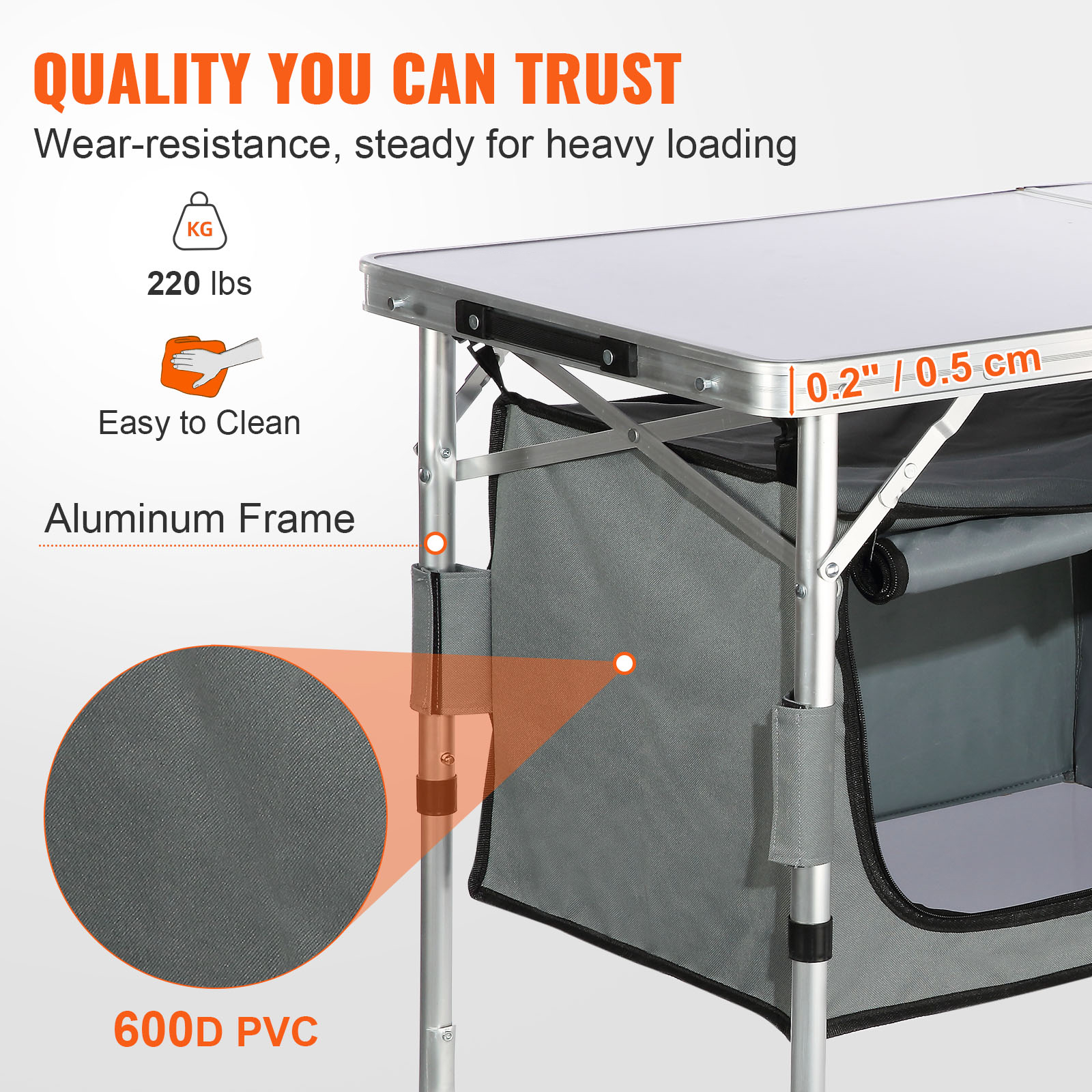 Camping Kitchen Table, Quick S – обзор и цена Outdoor Camping Kitchen Setup