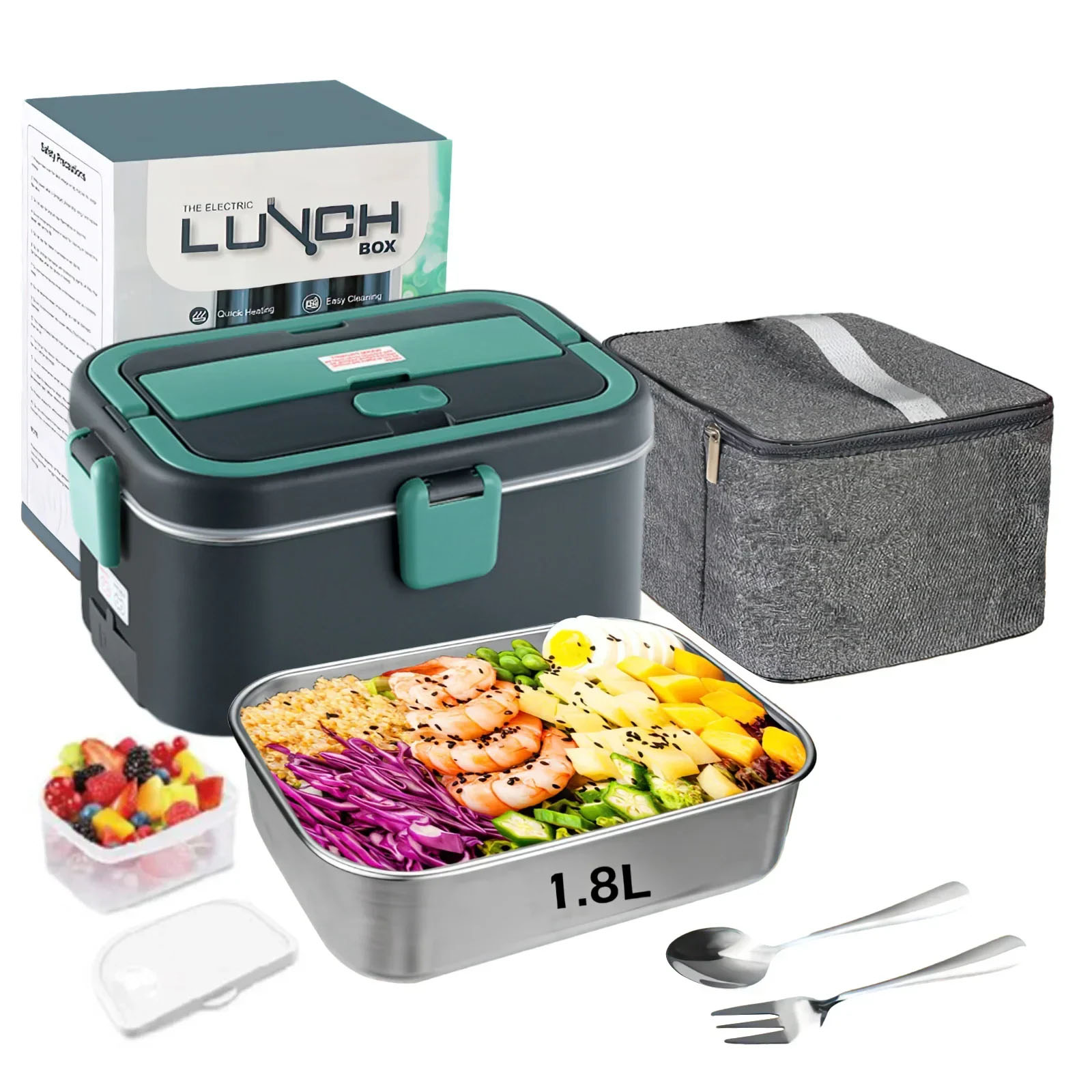 Electric Lunch Box Food Warmer – обзор и цена Outdoor Camping Food