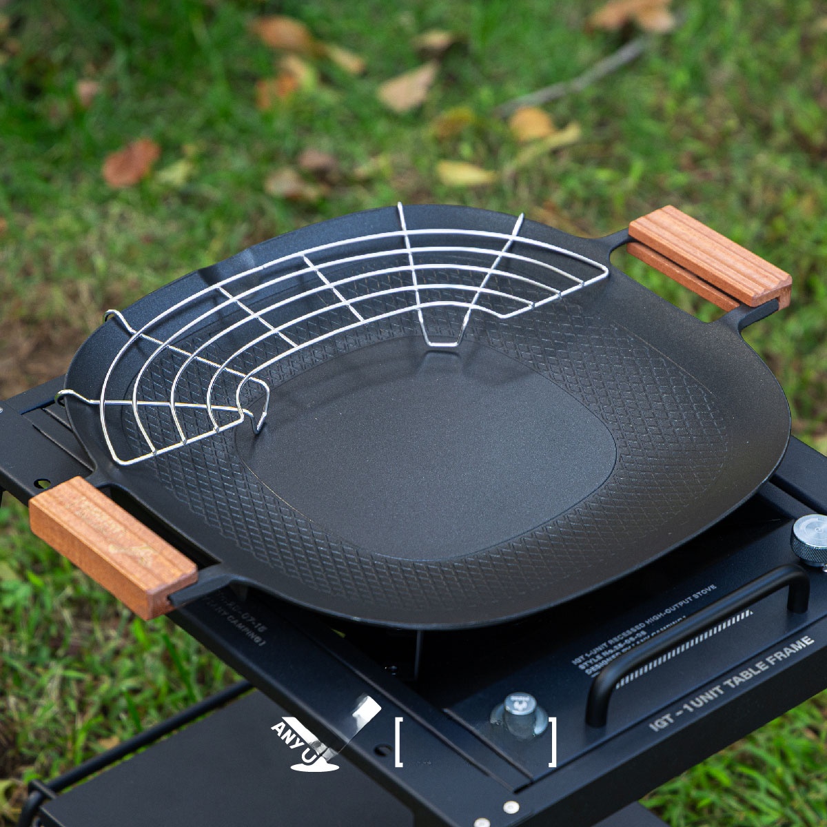 Outdoor Camping BBQ Grill Pan  – обзор и цена Outdoor Camping Utensils