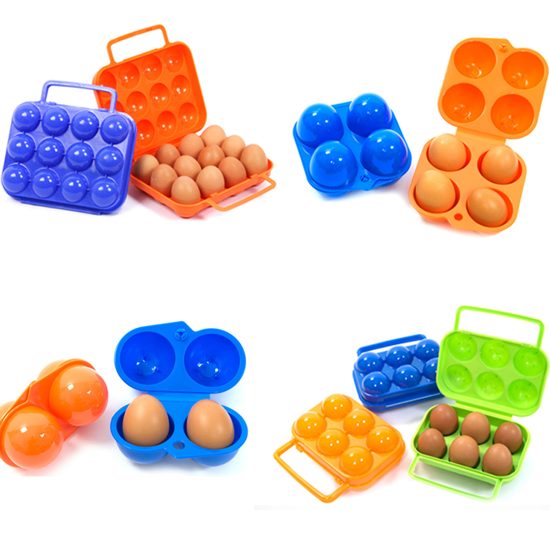 2/4/6/12 Grid Egg Storage Box  – обзор и цена Outdoor Camping Bin