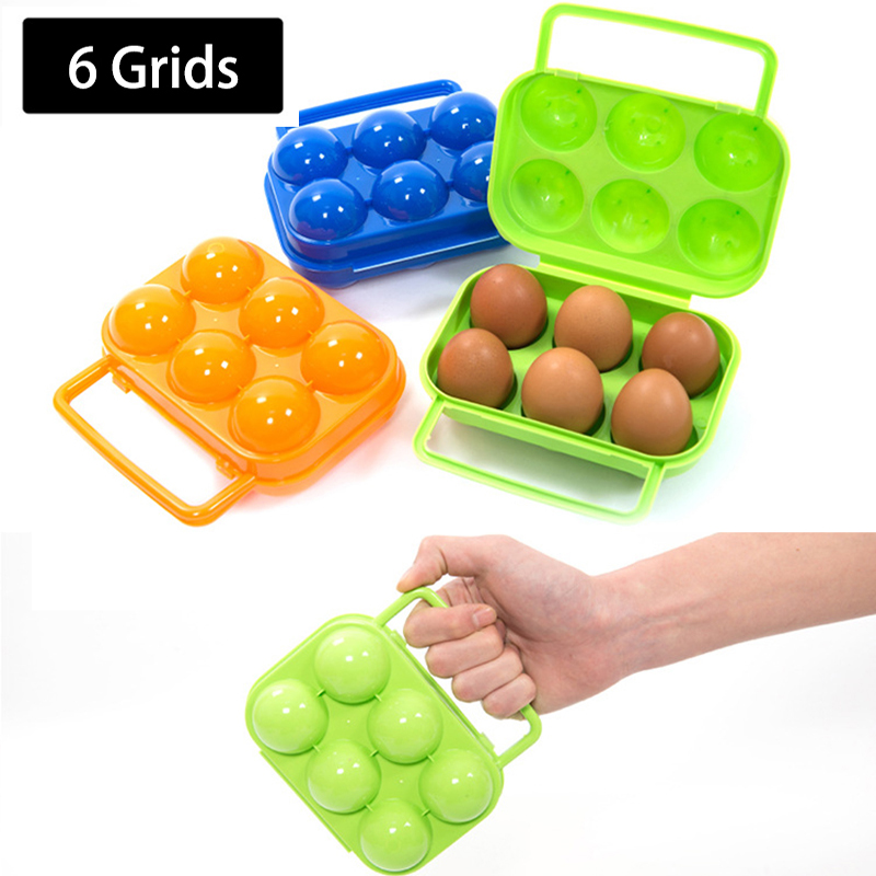 2/4/6/12 Grid Egg Storage Box  – обзор и цена Outdoor Camping Bin