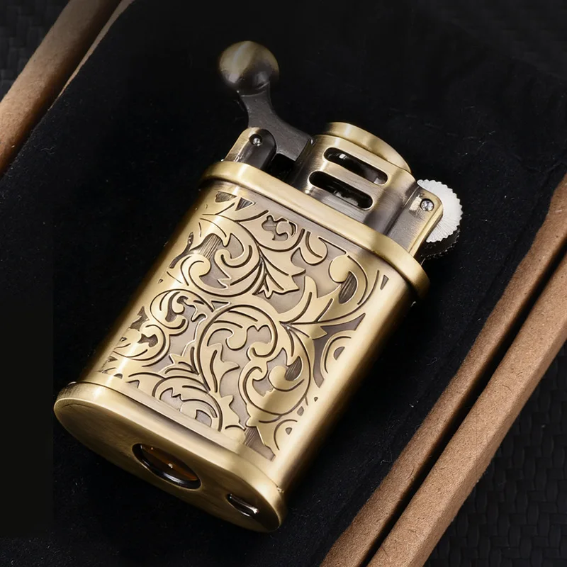 Metal Retro Relief Lighter Gri – обзор и цена Outdoor Windproof Lighter
