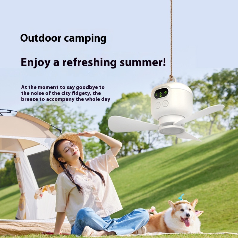 USB Rechargeable Wireless Remo – обзор и цена Outdoor Camping Fans