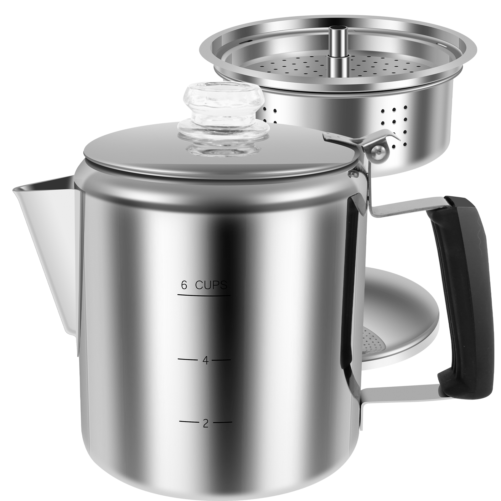 Stainless Steel Coffee Percola – обзор и цена Camp Percolator Coffee