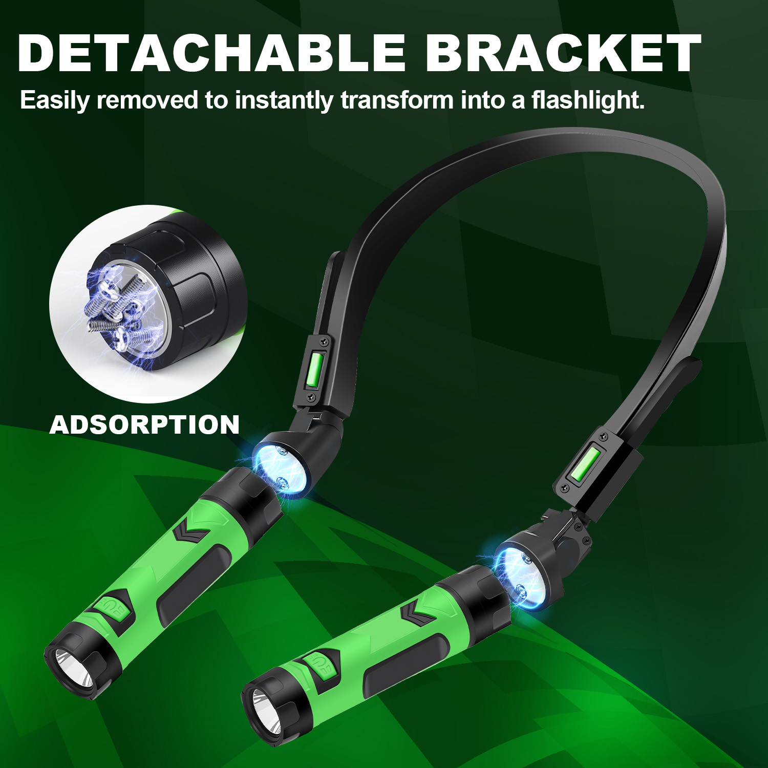 USB Rechargeable LED Neck Ligh – обзор и цена Outdoor Camping Lampe