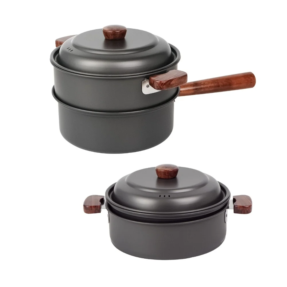 3L Camping Cooking Pot Set Alu – обзор и цена Outdoor Camping Utensils