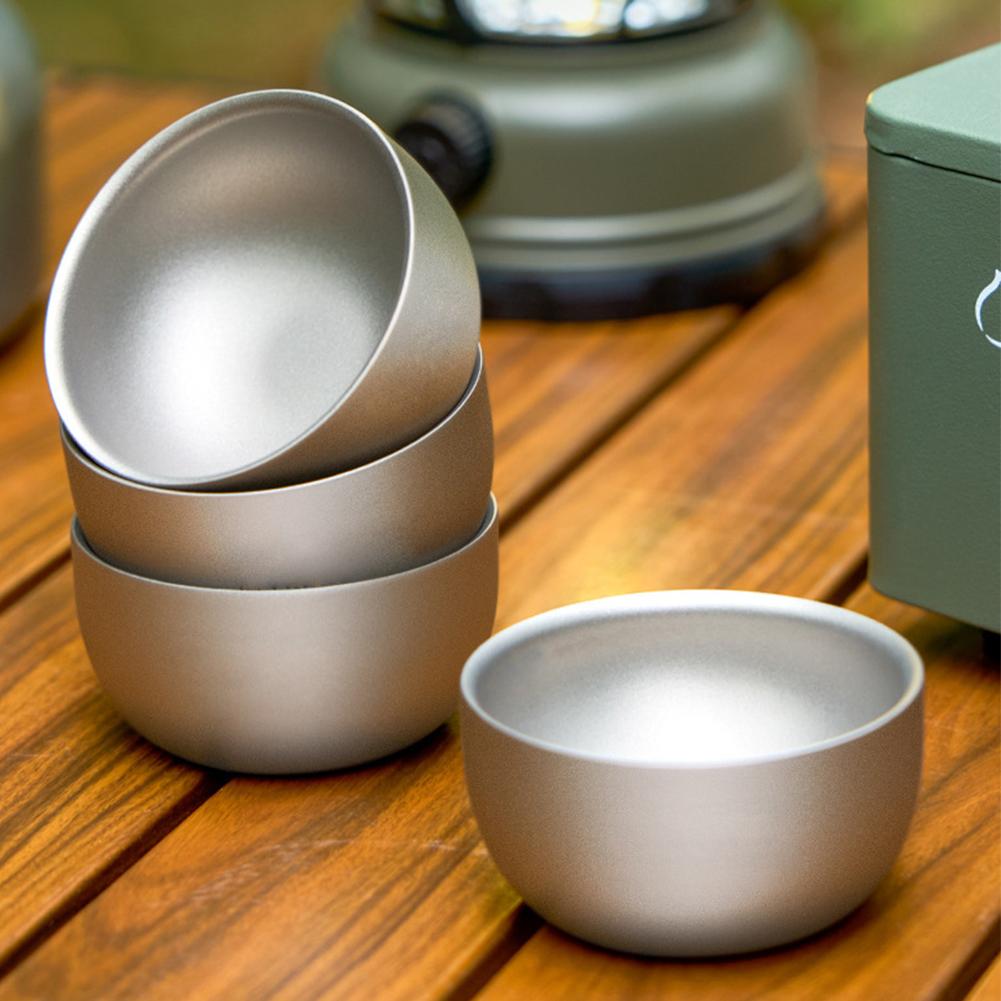 D2 Pure Titanium Double-layer  – обзор и цена Outdoor Camping Kettle