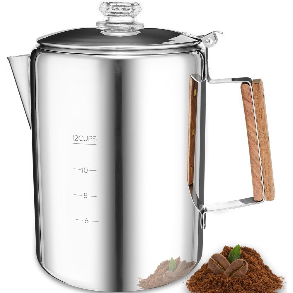 Camping Percolator Coffee Pot  – обзор и цена Camp Percolator Coffee