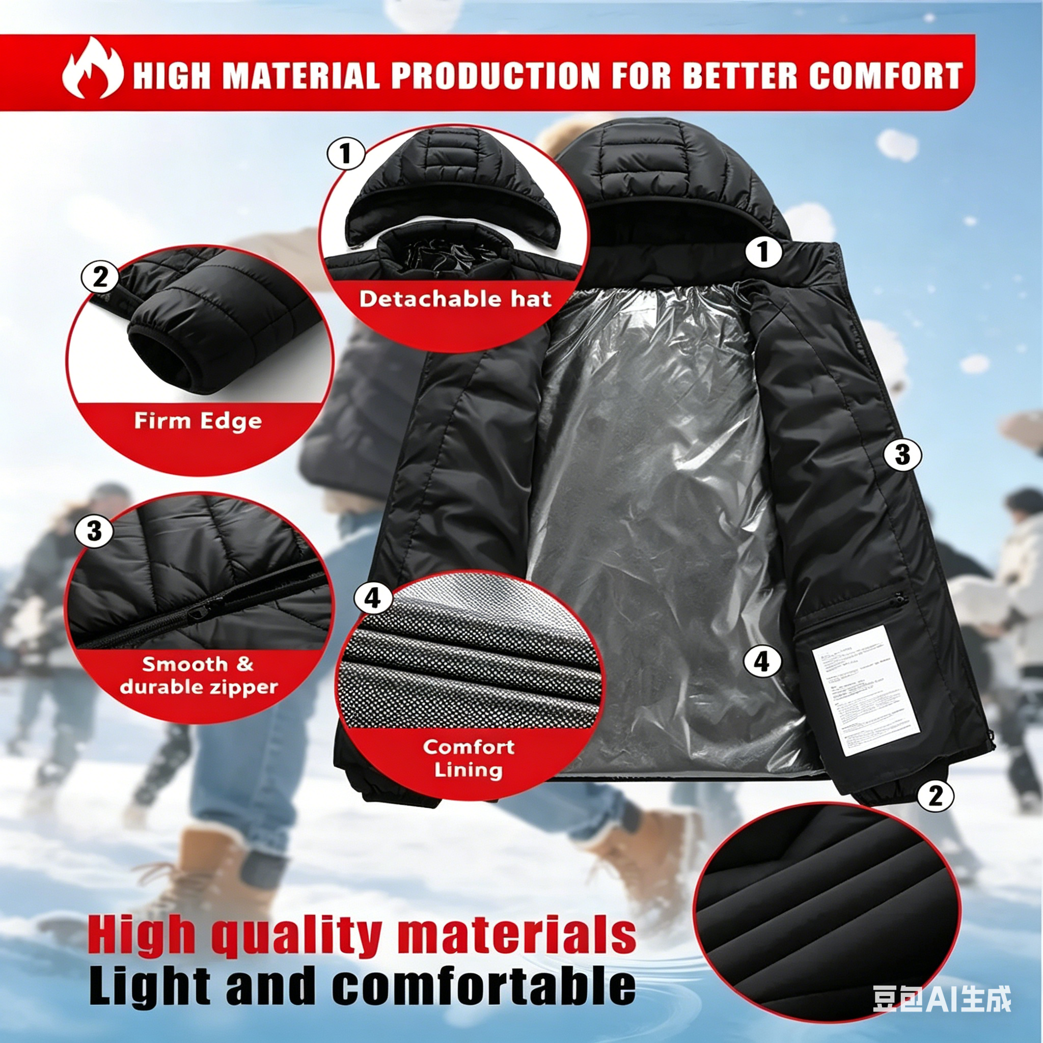 23 Areas Heating Jacket, Polye – обзор и цена Outdoor Camping Zone