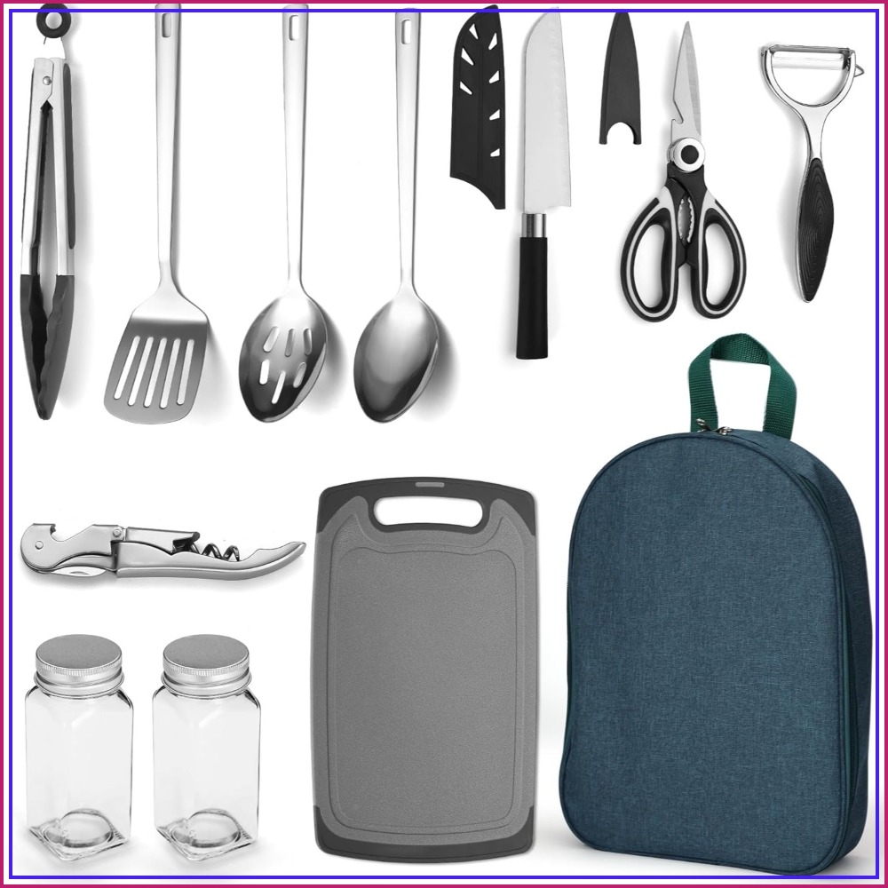 Camping Cooking Utensil Set 10 – обзор и цена Outdoor Camping Utensils