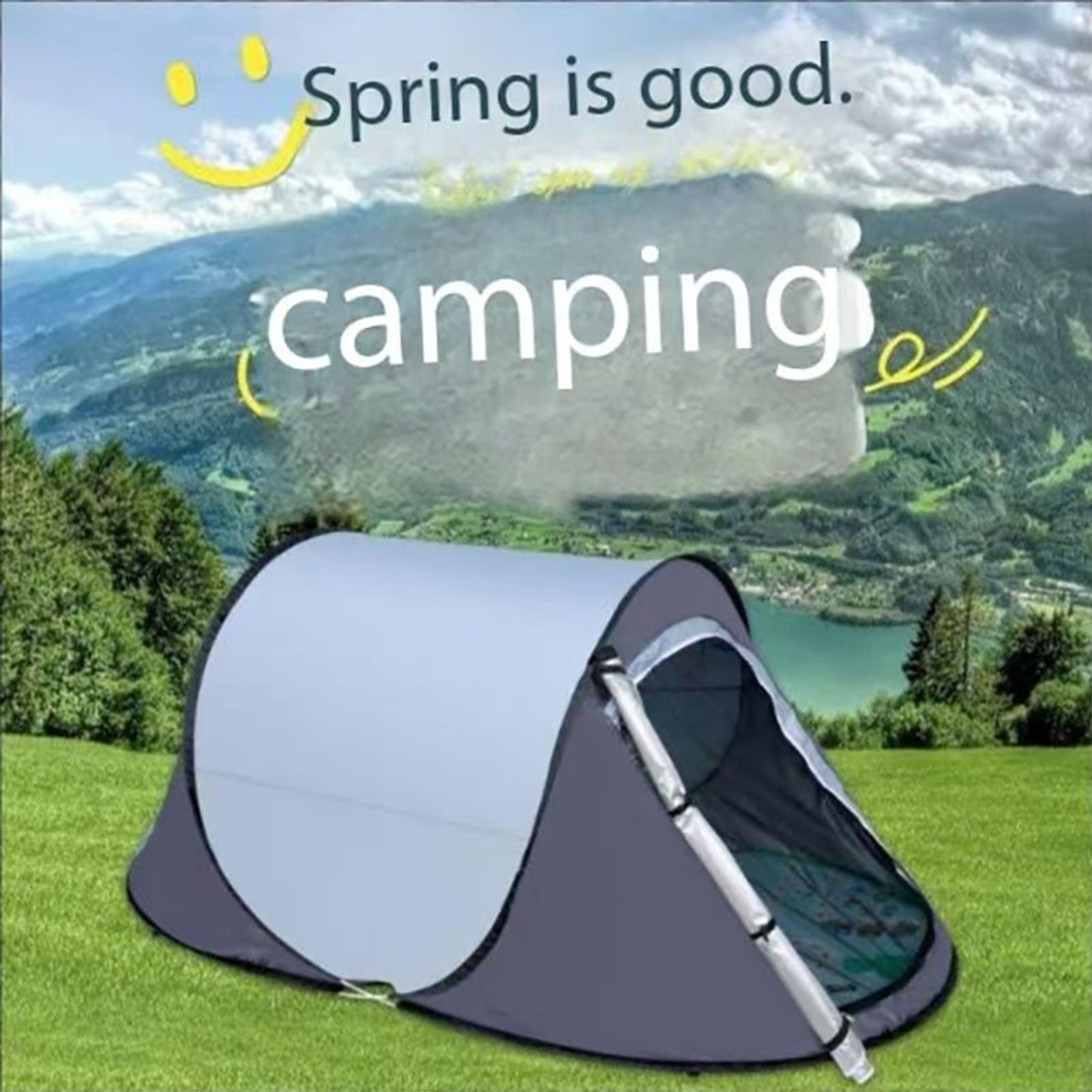 Hand-throw Automatic Open Camp – обзор и цена Outdoor Camping Automatic Quick Opening Tent