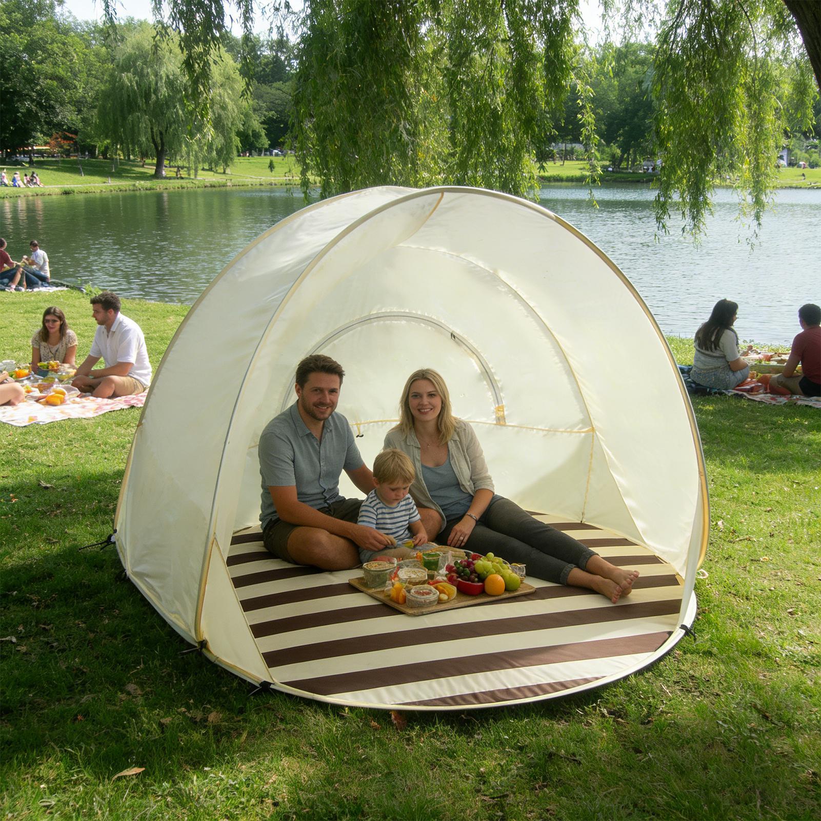 Portable quick-opening beach t – обзор и цена Outdoor Camping Automatic Quick Opening Tent