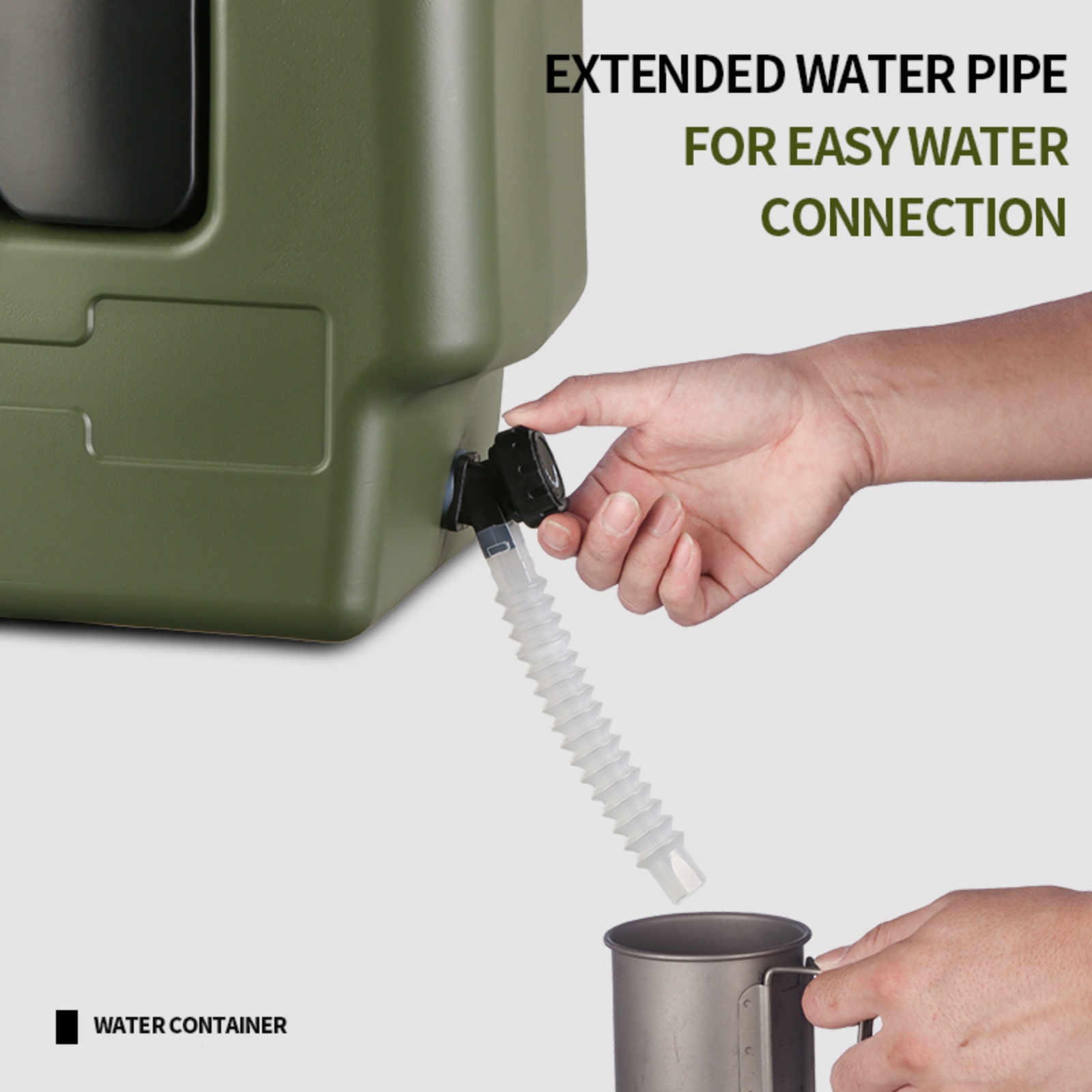 15/20L Portable Camping Water  – обзор и цена Outdoor Camping Kettle