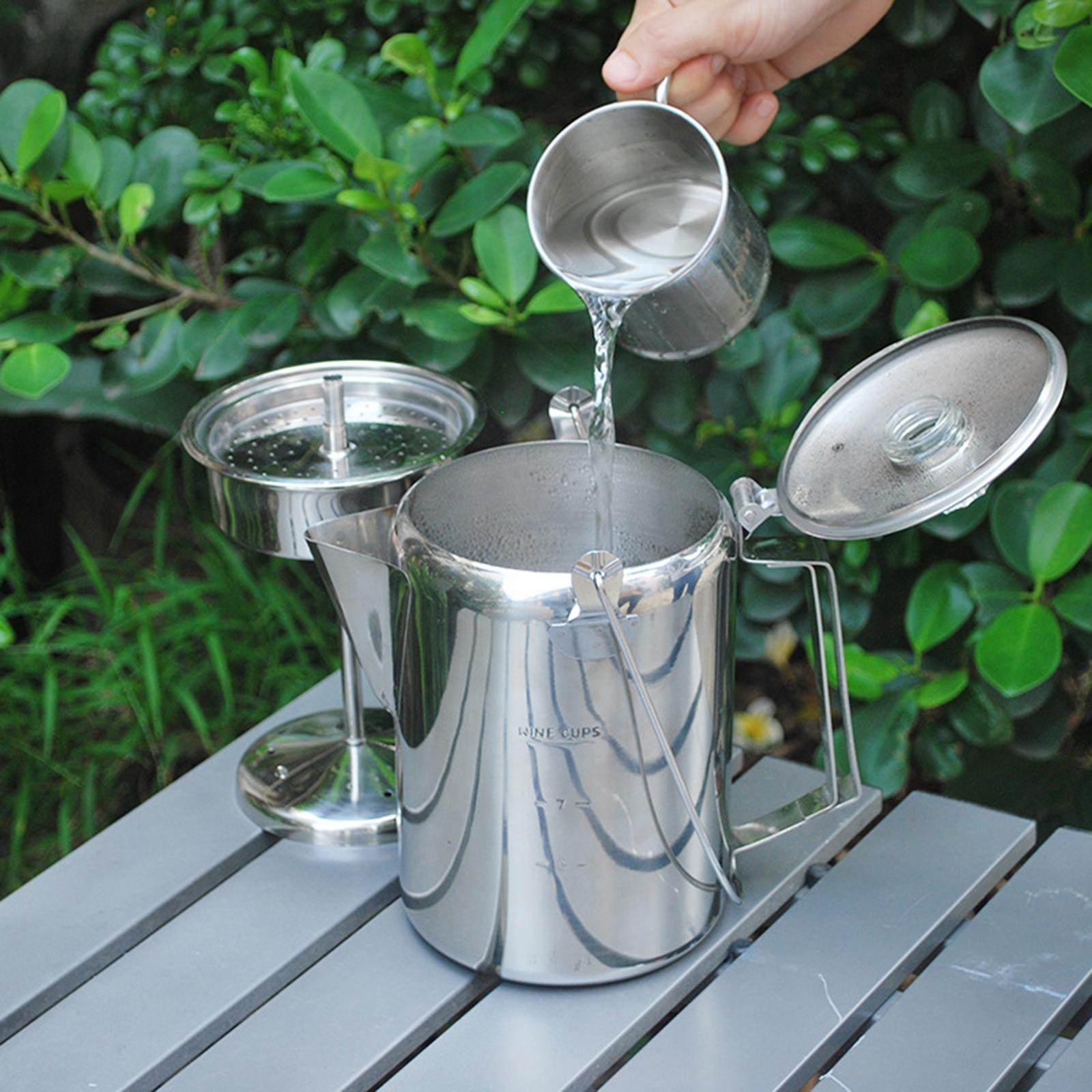 Outdoor Stainless Steel Campin – обзор и цена Camp Percolator Coffee