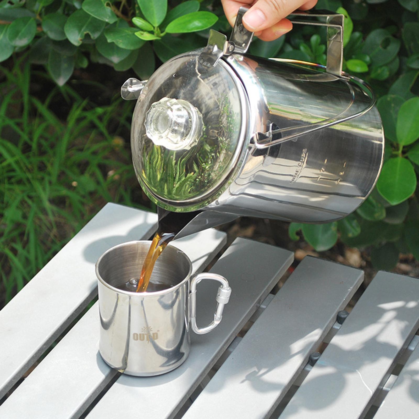 Outdoor Stainless Steel Campin – обзор и цена Camp Percolator Coffee