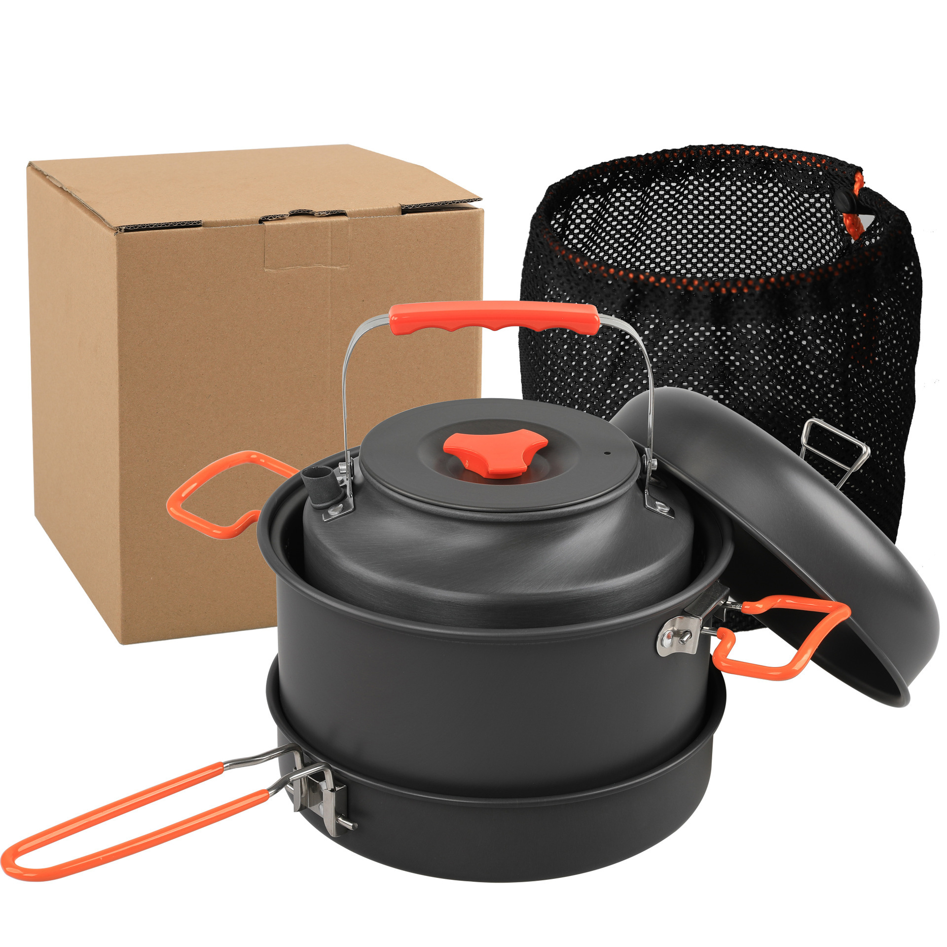 Outdoor Cookware Set Camping C – обзор и цена Outdoor Camping Kettle