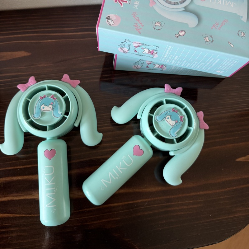Hatsune Miku Mini Handheld Fan – обзор и цена Outdoor Camping Fans