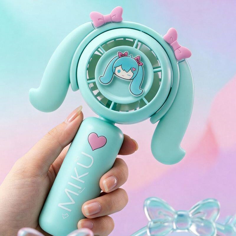 Hatsune Miku Mini Handheld Fan – обзор и цена Outdoor Camping Fans