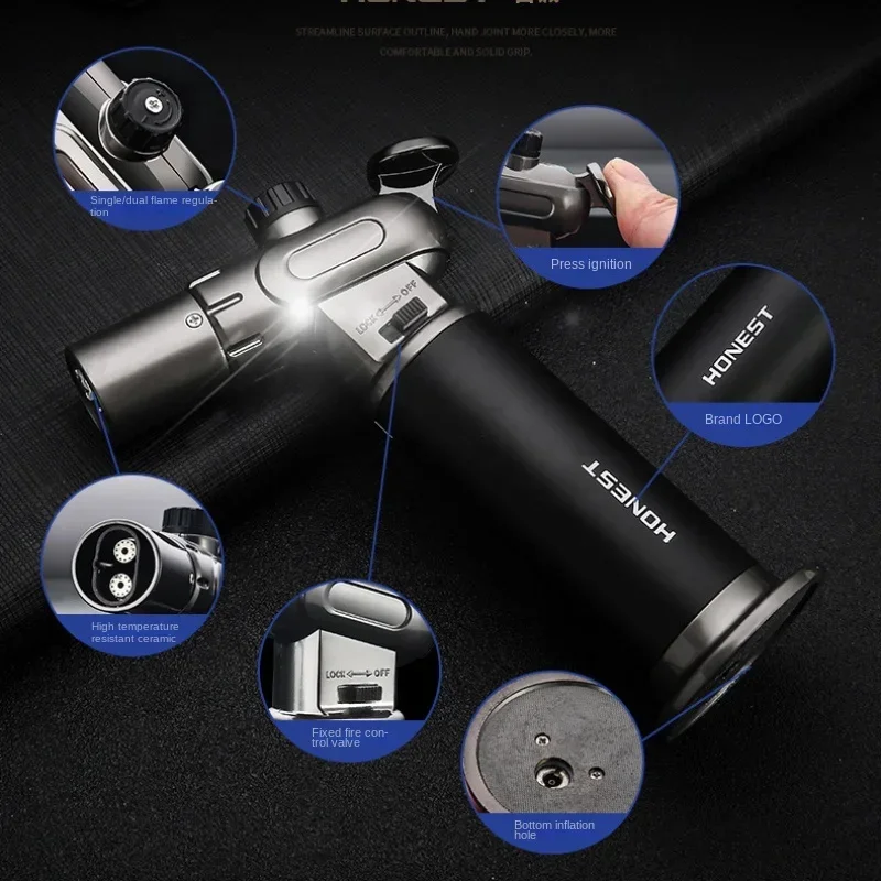 HONEST Metal Single and Double – обзор и цена Outdoor Windproof Lighter