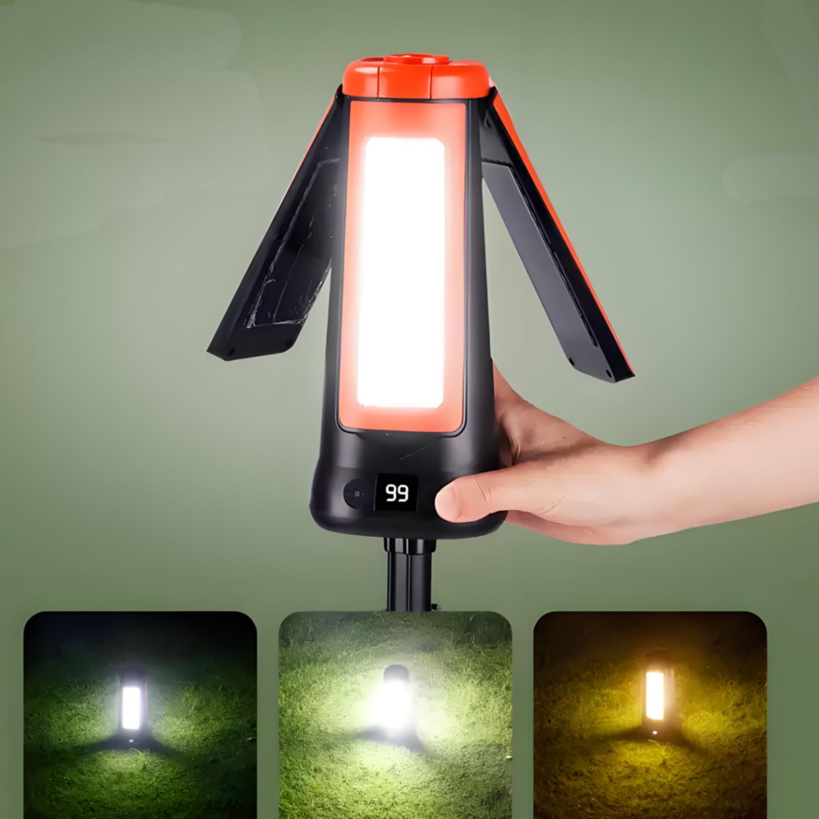 Telescopic Tent Lamp Adjustabl – обзор и цена Outdoor Camping Lampe