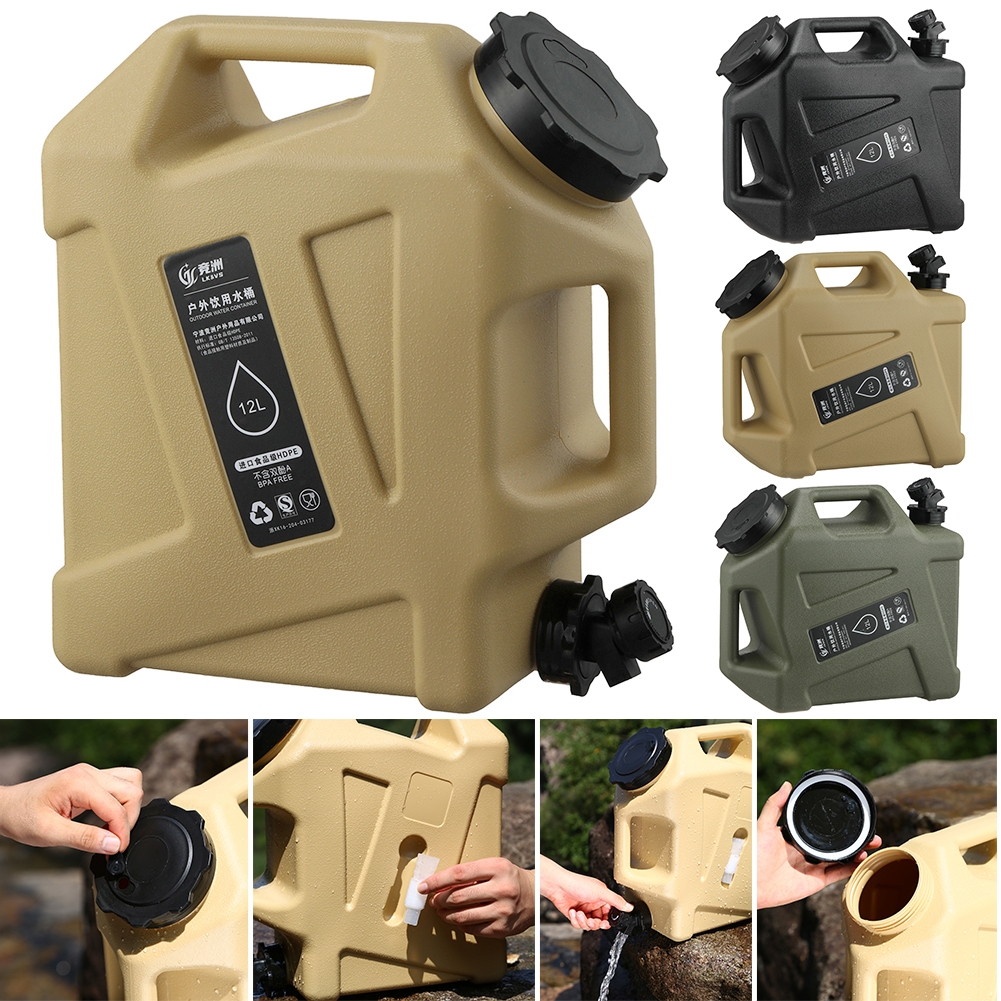 12L Camping Water Container Po – обзор и цена Outdoor Camping Water Tank
