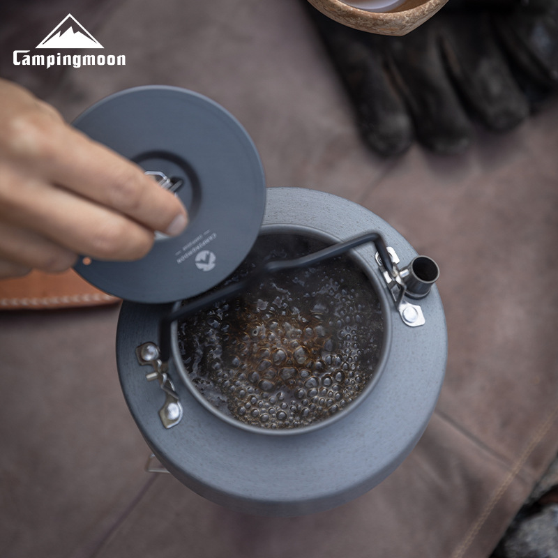 S800 small aluminum alloy camp – обзор и цена Outdoor Camping Kettle