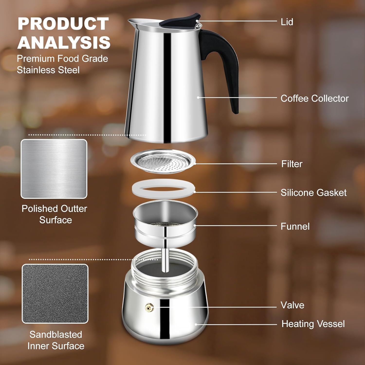 2 Cup Stovetop Espresso Maker  – обзор и цена Camp Percolator Coffee