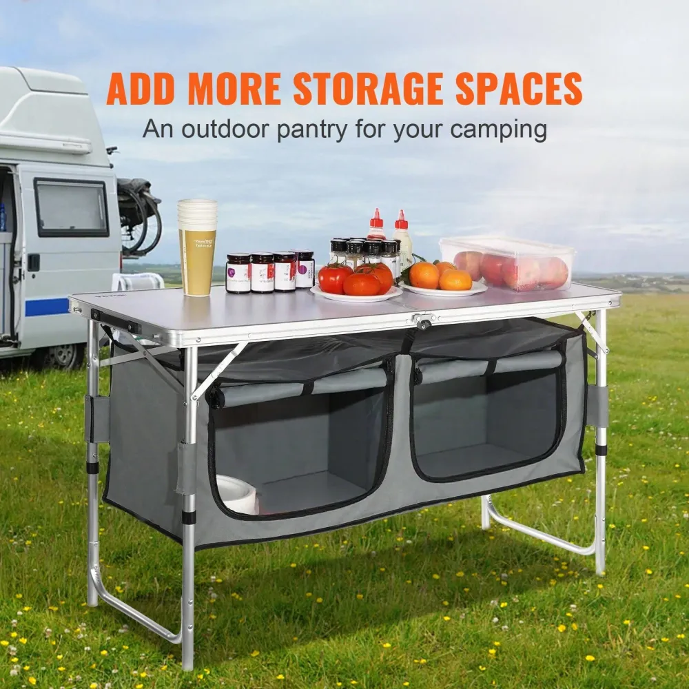Kitchen Table, Quick SetUp Fol – обзор и цена Outdoor Camping Kitchen Setup
