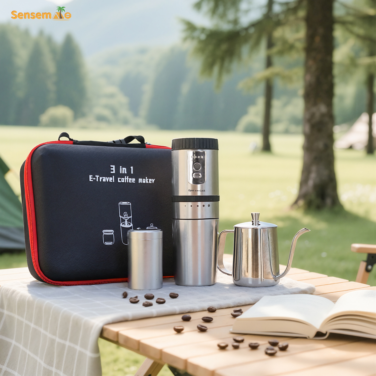 Portable Camping Coffee Set US – обзор и цена Outdoor Camping Kettle