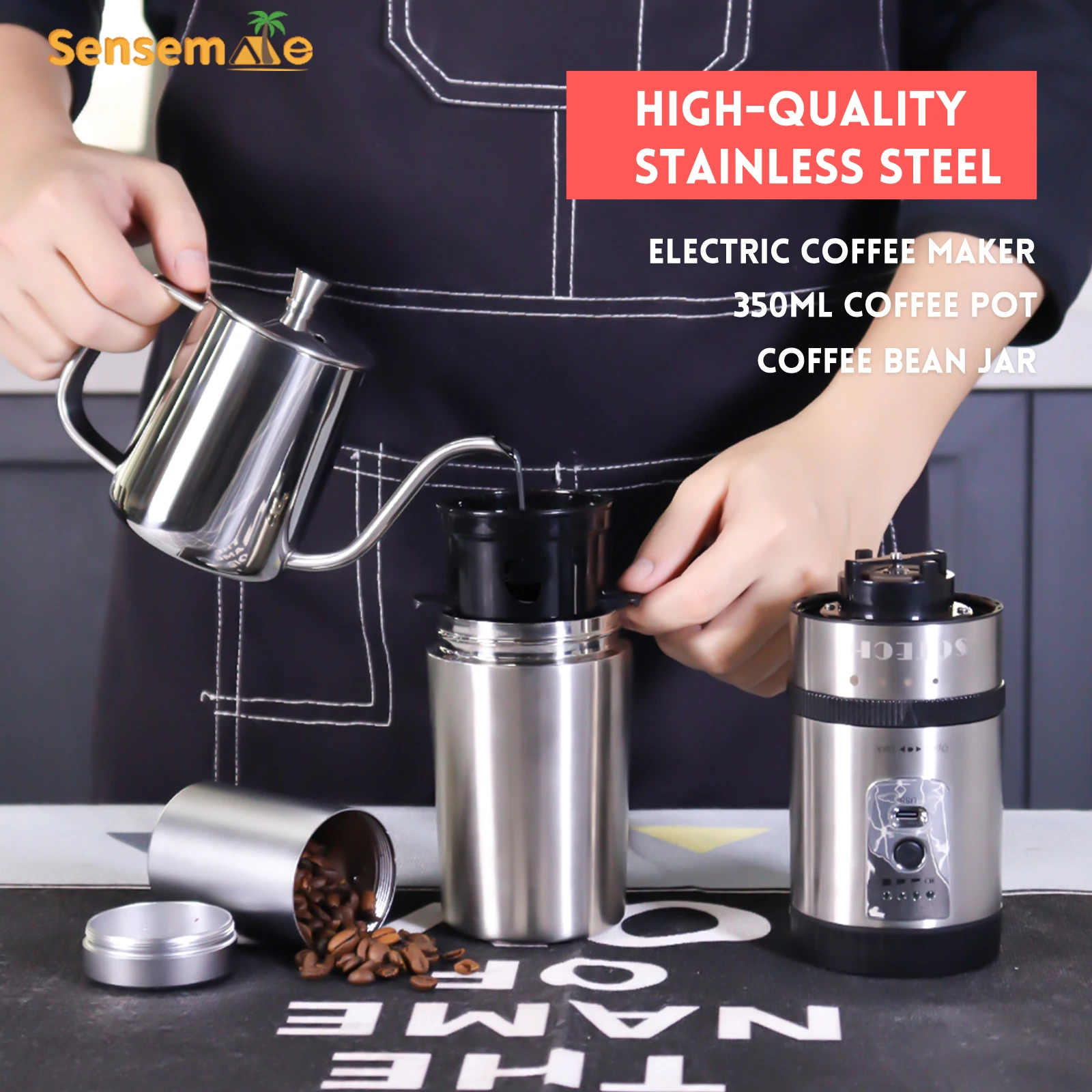 Portable Camping Coffee Set US – обзор и цена Outdoor Camping Kettle