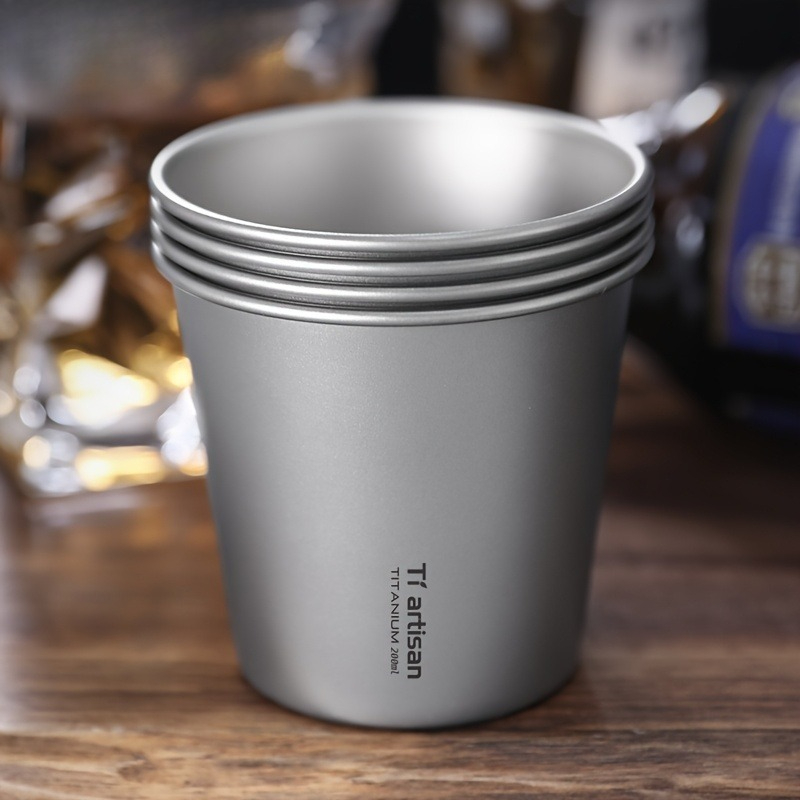 200ml Titanium Single-layer Ou – обзор и цена Outdoor Camping Utensils