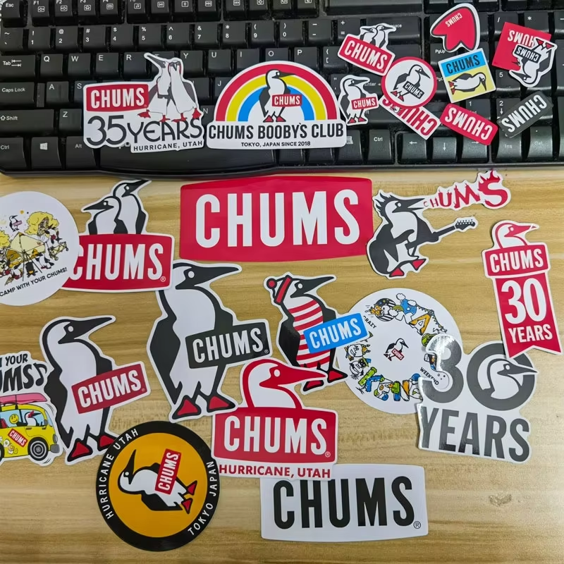 10pcs Wholesal Vinyl Stickers  – обзор и цена Outdoor Camping Brands