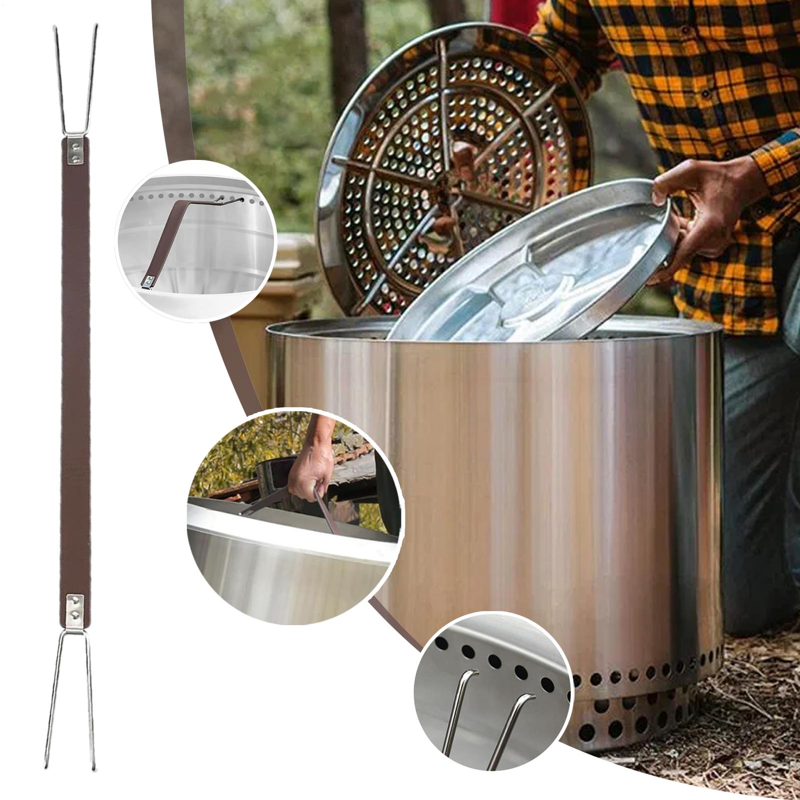 Handle for Fire Pit Lid Fire P – обзор и цена Outdoor Camping Grill
