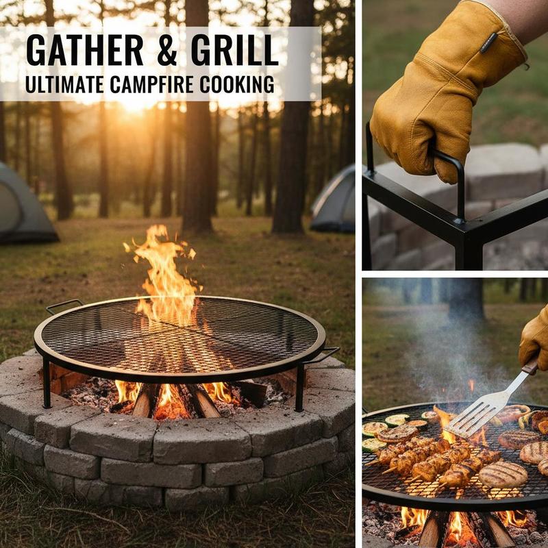 Black Round Cooking Grid 36 In – обзор и цена Outdoor Camping Grill