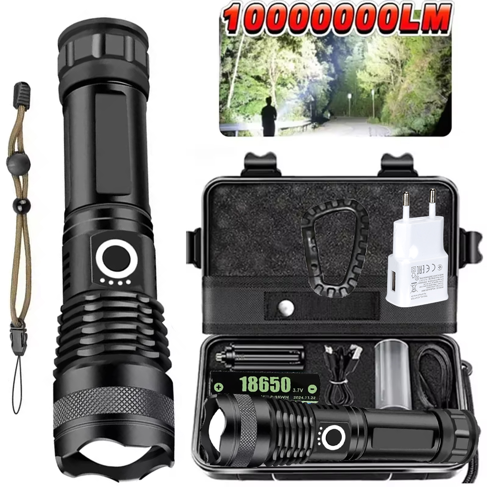 High Power LED Flashlight Rech – обзор и цена Outdoor Camping Lampe